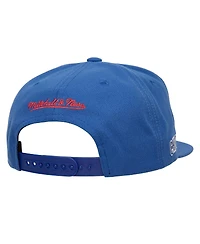 Mitchell & Ness Men's Royal Chicago Cubs Full Frontal Snapback Hat
