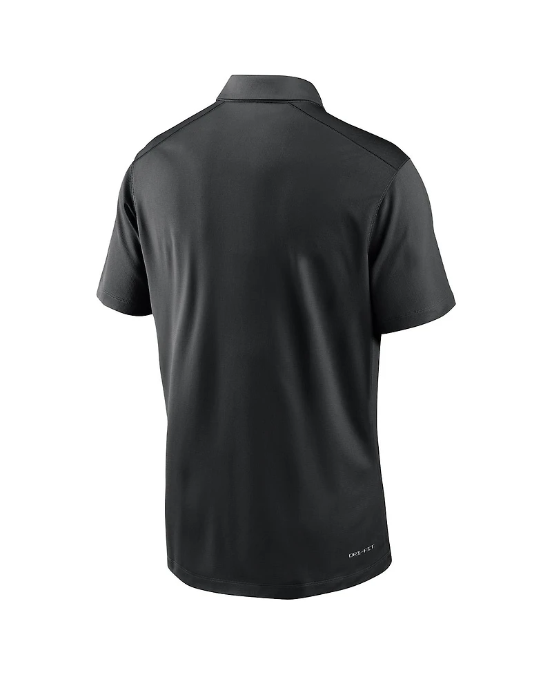Nike Men's Black Wake Forest Demon Deacons 2024 Sideline Victory Coaches Performance Polo