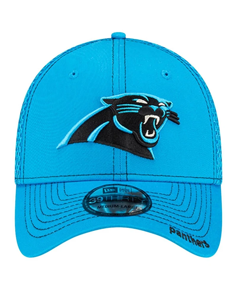 New Era Men's Blue Carolina Panthers Neo 39THIRTY Flex Hat