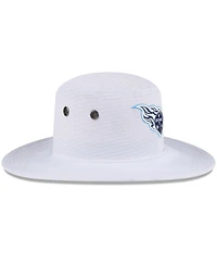 New Era Men's White Tennessee Titans 2024 Nfl Training Camp Panama Bucket Hat