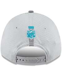 New Era Men's Gray Jacksonville Jaguars 2024 Nfl Training Camp 9FORTY Adjustable Hat