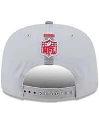 New Era Men's Gray New England Patriots 2024 Nfl Training Camp Golfer Snapback Hat