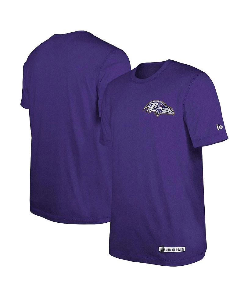 New Era Men's Purple Baltimore Ravens 2024 Nfl Training Camp T-Shirt