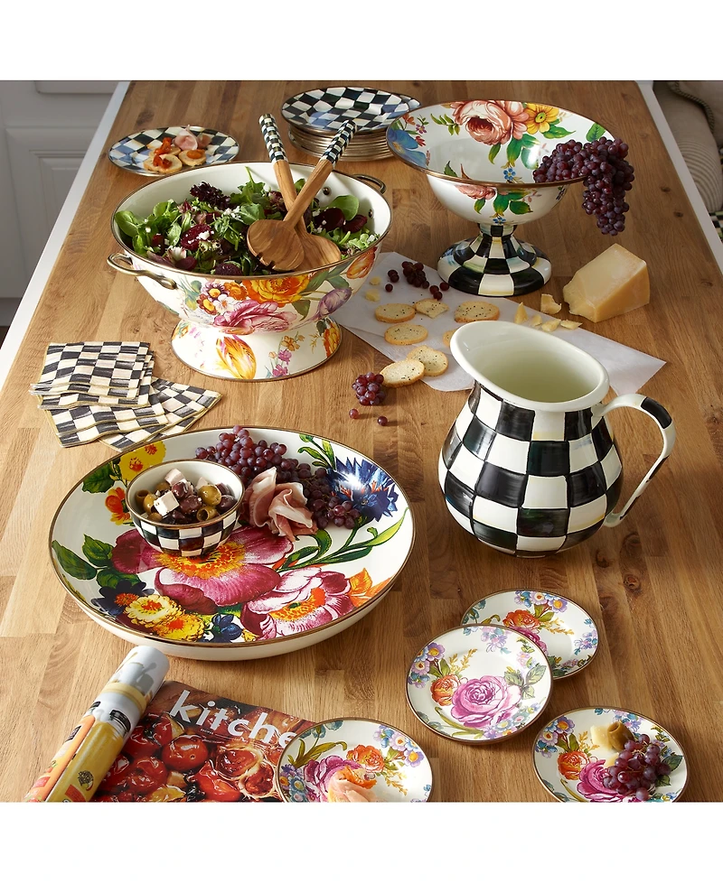 Mackenzie-Childs Courtly Check Pitcher