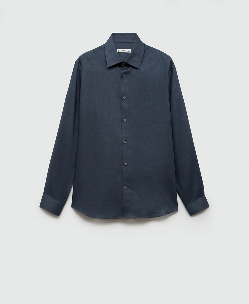 Mango Men's Linen Shirt