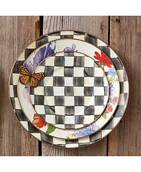 Mackenzie-Childs Courtly Check Salad/Dessert Plate