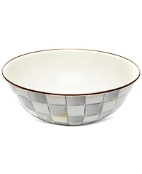 Mackenzie-Childs Sterling Check Extra-Large Everyday Bowl, 192-oz.