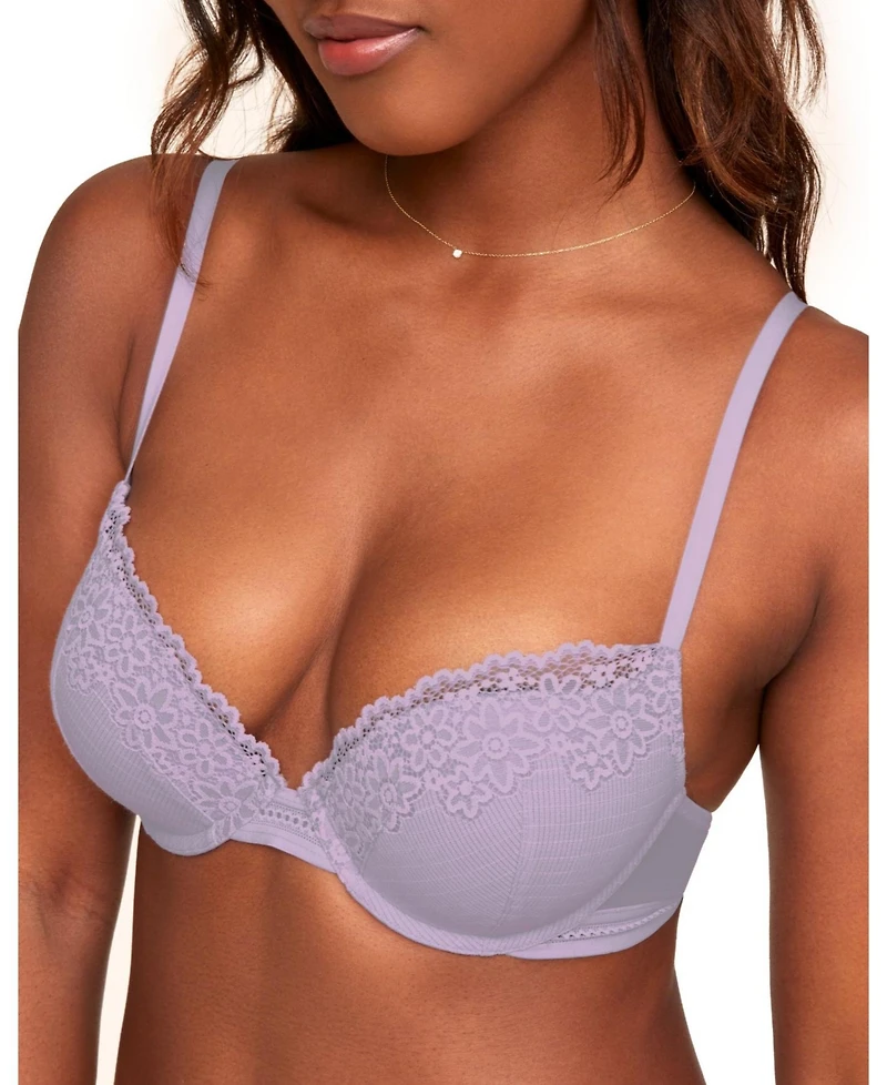 Adore Me Women's Larina Push Up Plunge Bra