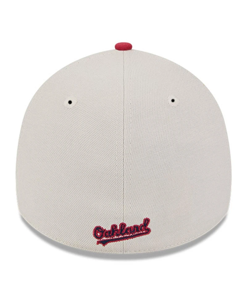New Era Men's Red Oakland Athletics 2024 Fourth of July 39THIRTY Flex Hat