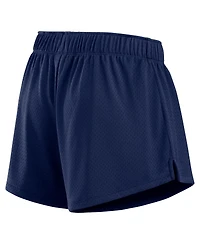 Fanatics Women's Navy Atlanta Braves Mesh Shorts