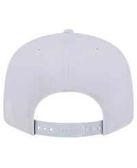 New Era Men's Green Bay Packers Main White on White 9FIFTY Snapback Hat