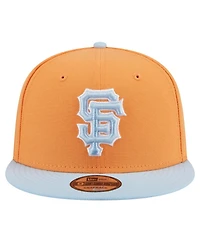 New Era Men's Orange San Francisco Giants Spring Color Two-Tone 9FIFTY Snapback Hat