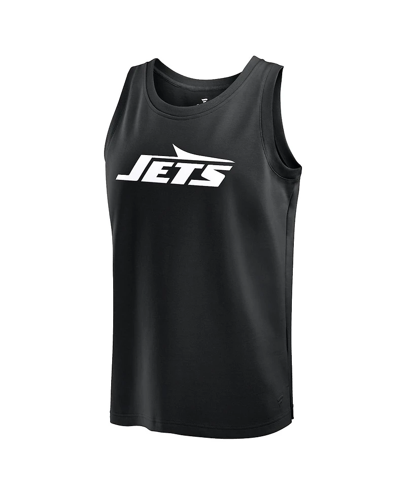 Fanatics Men's Black New York Jets Elements Tank Top