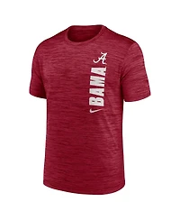 Nike Men's Crimson Alabama Tide 2024 Sideline Velocity Performance T-Shirt
