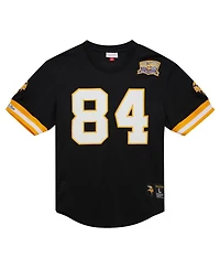 Mitchell & Ness Men's Randy Moss Black Minnesota Vikings Retired Player Name Number Mesh Top