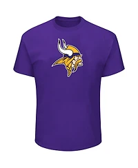 Fanatics Men's J.j. McCarthy Purple Minnesota Vikings 2024 Nfl Draft First Round Pick Big Tall Name Number T-Shirt