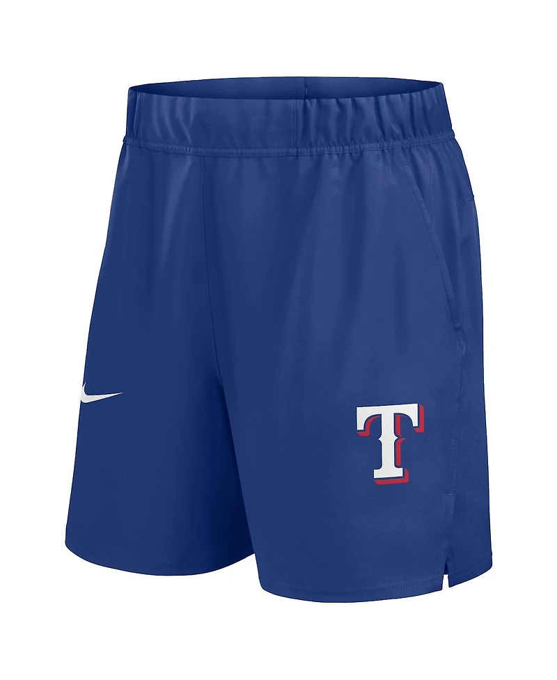 Nike Men's Royal Texas Rangers Woven Victory Performance Shorts