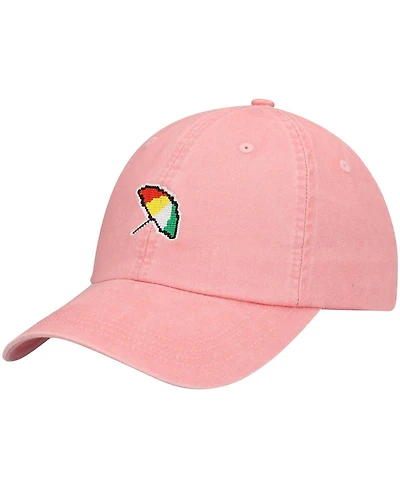 Ahead Men's Light Pink Arnold Palmer Pixel Umbrella Adjustable Hat