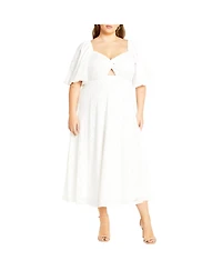 City Chic Women's Inez Maxi Dress