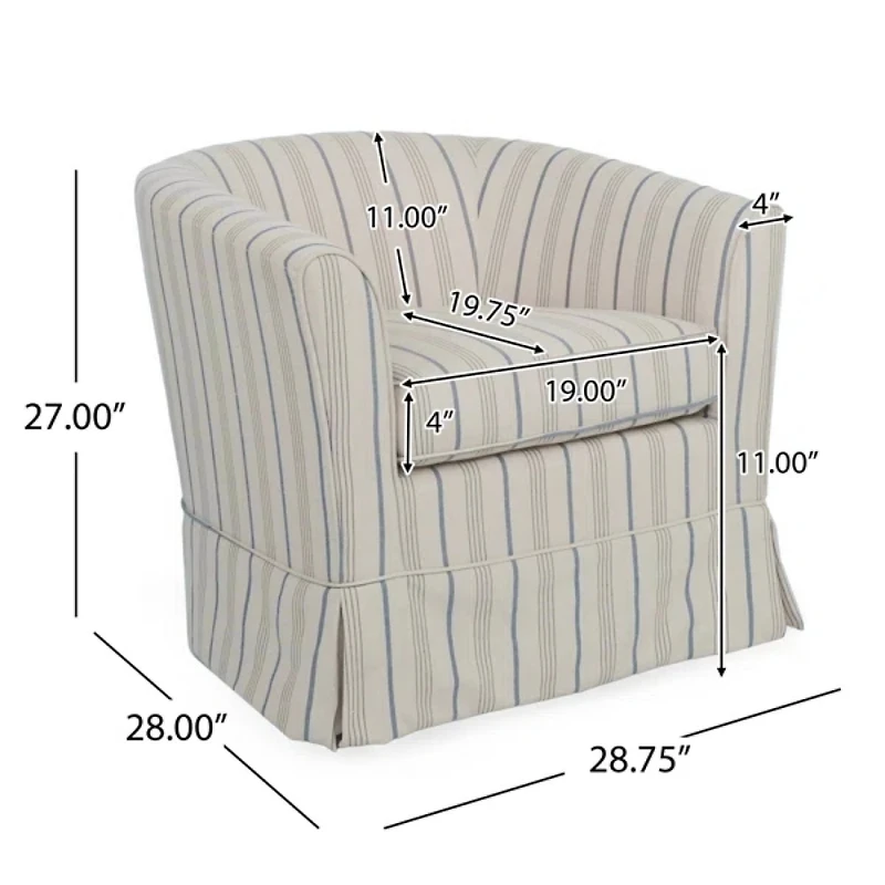 Indulge in Comfort and Mobility Swiveling Armchair for Unparalleled Relaxation