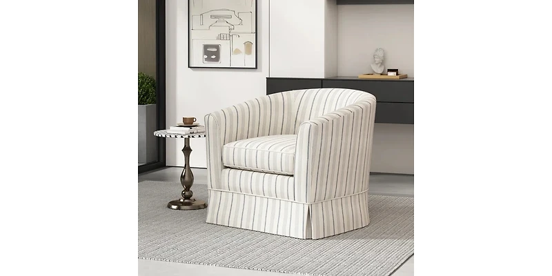 Indulge in Comfort and Mobility Swiveling Armchair for Unparalleled Relaxation