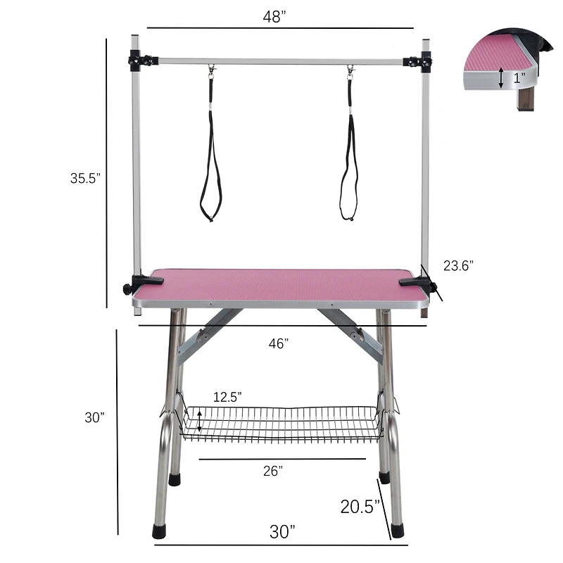 Streamdale Pet Grooming Table with Storage