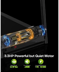 Streamdale Silent Treadmill with Space-Saving Design