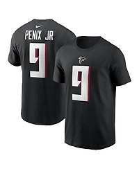 Nike Men's Michael Penix Jr. Black Atlanta Falcons 2024 Nfl Draft First Round Pick Name Number T-Shirt