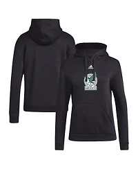 Adidas Women's Black Mexico National Team Crest Pullover Hoodie