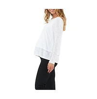Ripe Maternity Jazmin Long Sleeve Nursing Top