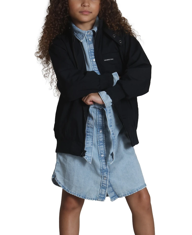 Members Only Girl's Iconic Racer Jacket