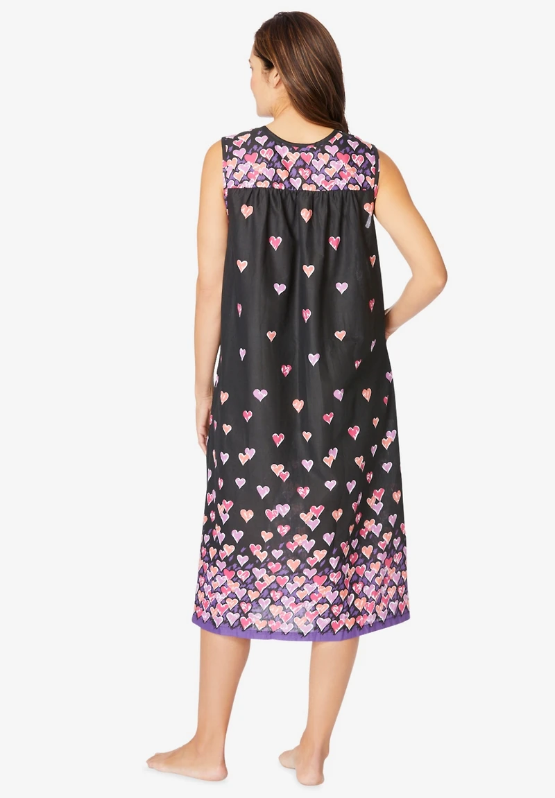 Only Necessities Women's Sleeveless Print Lounger
