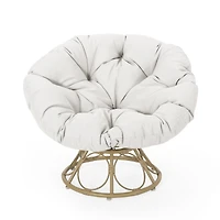Streamdale Mia Papasan Swivel Chair for Outdoor Comfort