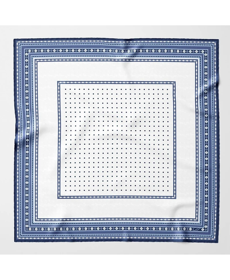 Elizabetta Men's Pois - Silk Pocket Square for Men
