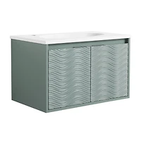 Streamdale 30" Wall-Mount Vanity with Soft-Close Doors