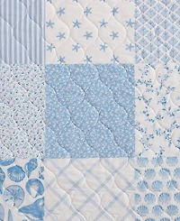 Laura Ashley Colleens Reversible 3 Piece Quilt Set, King