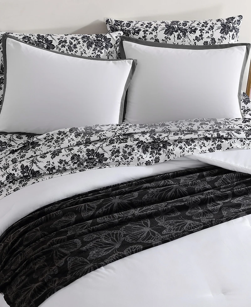 Betsey Johnson Signature Hotel 4-Pc. Comforter Set, Full/Queen