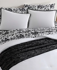 Betsey Johnson Signature Hotel 4-Pc. Comforter Set, Full/Queen