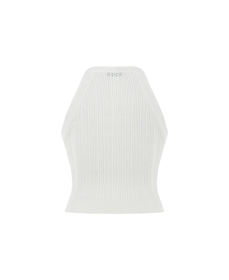 Nocturne Women's Halter Neck Knit Top