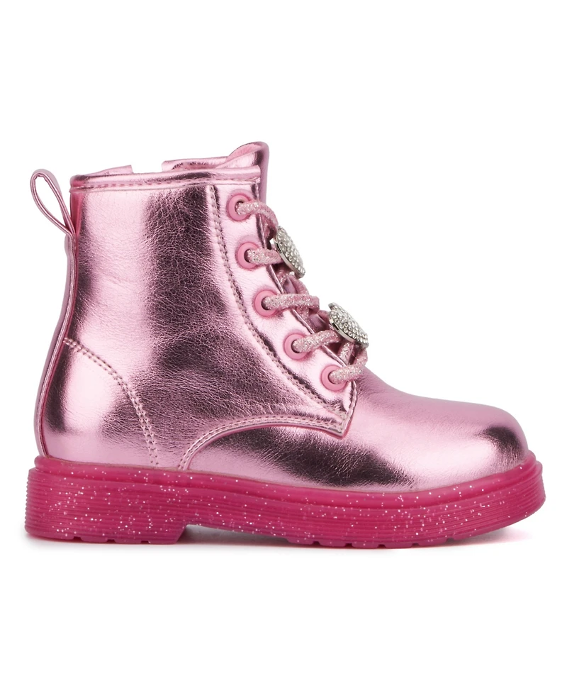 Olivia Miller Little Girls Space Case Combat Boots