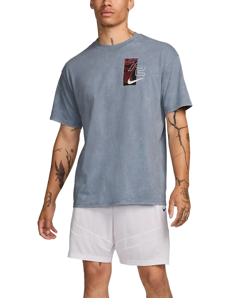 Nike Men's Max90 Basketball Short Sleeve Logo Graphic T-Shirt