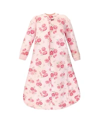 Hudson Baby Girls Premium Quilted Long Sleeve Sleeping Bag Wearable Blanket