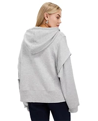 Belle & Bloom Women's No Ordinary Love Zip Hoodie