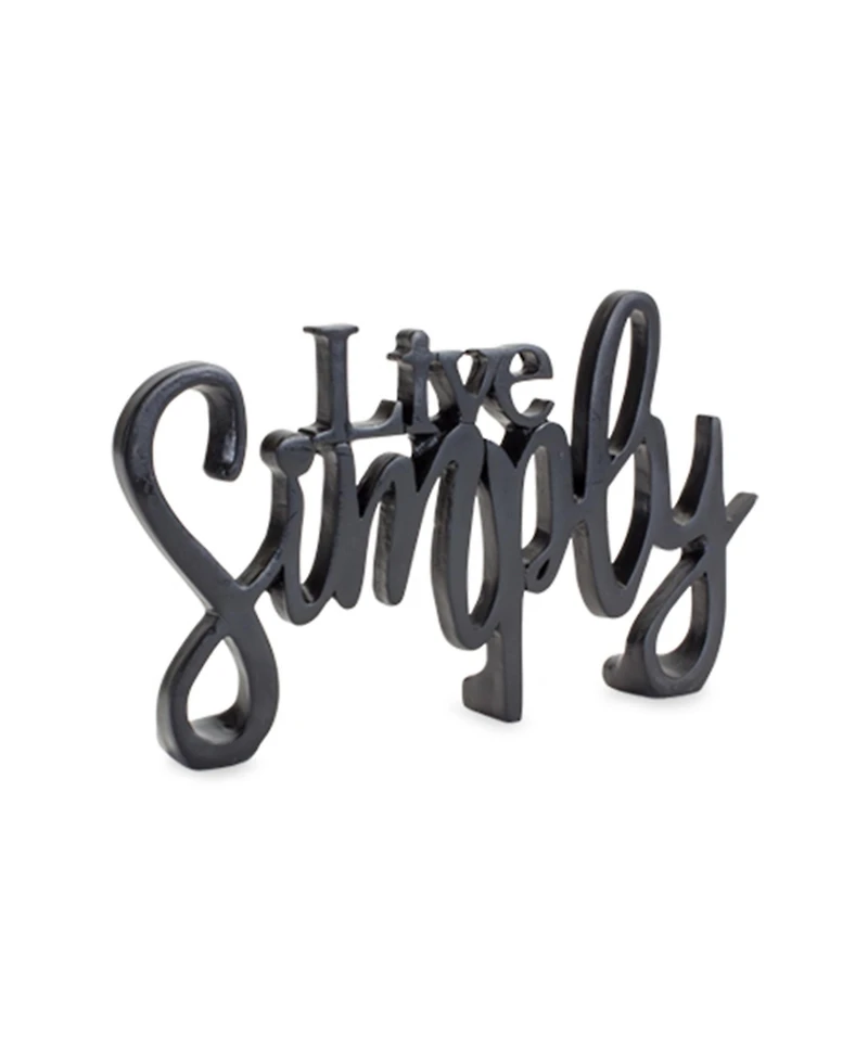 Cozy and Simply Sentiment Block Cut Out (Set of 2)
