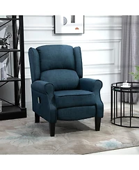 Homcom Massage Recliner Sofa with Heat Function, Remote Control,