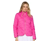 G Lifestyle Clothing Women's Double Zip Padded Jacket