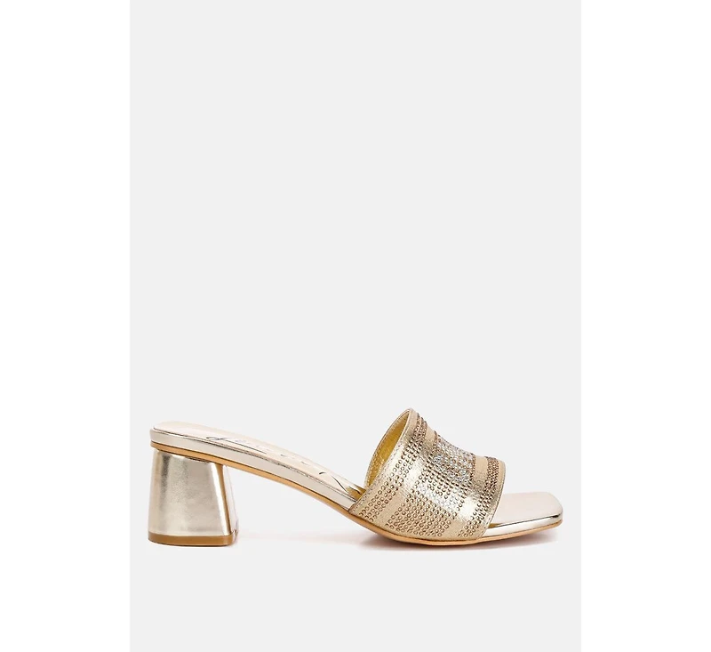 Starks Diamante Embellished London Sandals