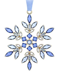 Swarovski Blue Crystal Hanging Snowflake Ornament