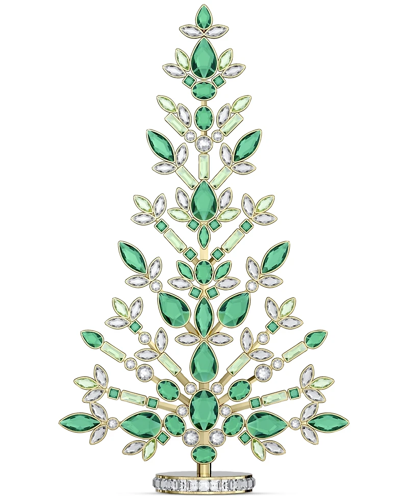 Swarovski Crystal Green-Accent Tree Figurine
