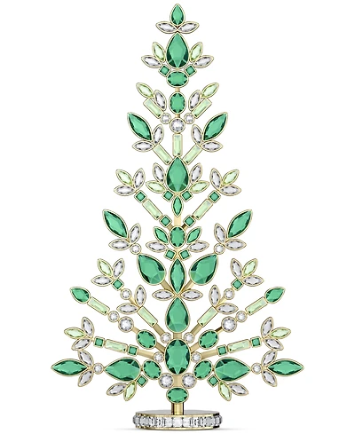 Swarovski Crystal Green-Accent Tree Figurine